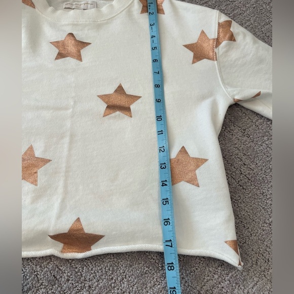 Spiritual Gangster Starry Mazzy Pullover Sweatshirt, Cropped, RoseGold Small - Picture 9 of 15